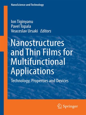 cover image of Nanostructures and Thin Films for Multifunctional Applications